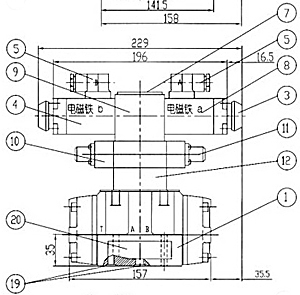 WEH10型电液动换向阀